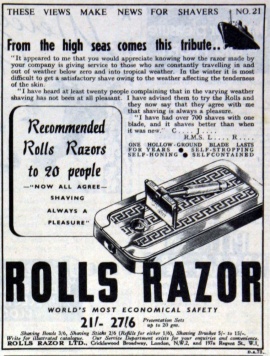 Rolls Razor - Graces Guide