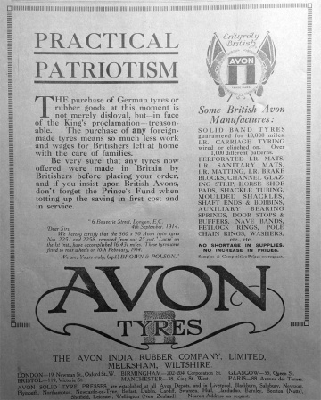 Avon India Rubber Co - Graces Guide