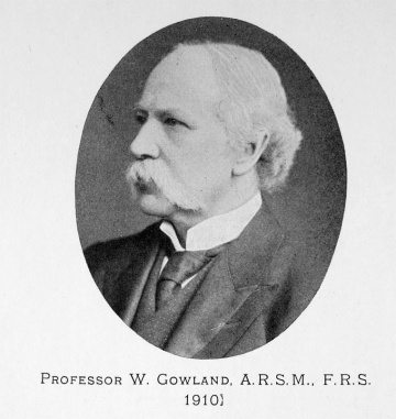 William Gowland (18421922) Graces Guide