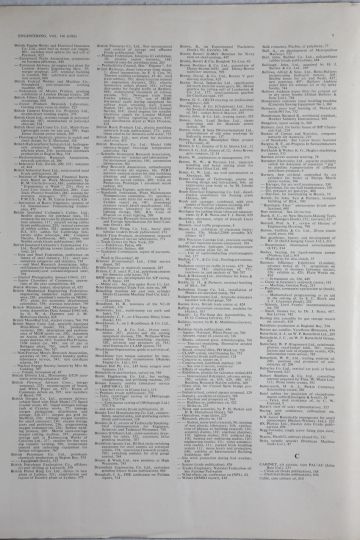 Engineering 1963 Jul-Dec: Index - Graces Guide