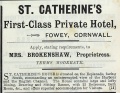 1897. St. Catherine's Hotel.