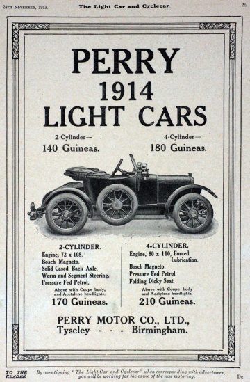 Perry Motor Co - Graces Guide