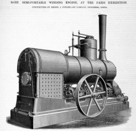John Fowler and Co: Semi-Portable Engines - Graces Guide