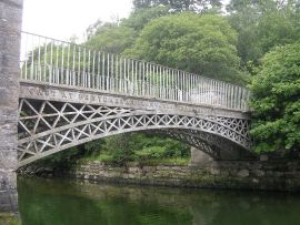 Aber-Ogwen Iron Bridge - Graces Guide