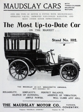 Maudslay Motor Co Graces Guide