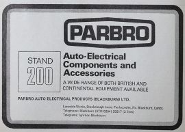 Parbro Auto Electrical Products (Blackburn) - Graces Guide