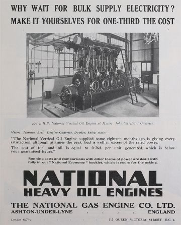 National Gas Engine Co - Graces Guide