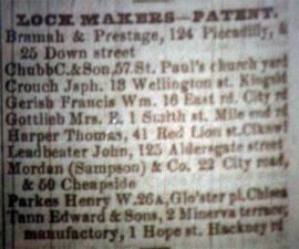 1851 Post Office London Directory - Graces Guide