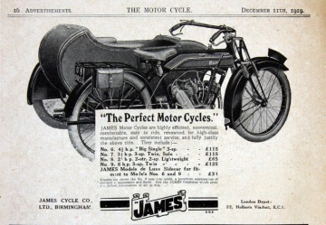 James Cycle Co Graces Guide