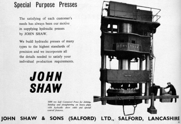 John Shaw and Sons (Salford) - Graces Guide