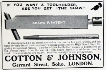 Cotton and Johnson - Graces Guide