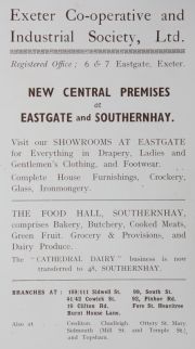 Exeter Co-operative Society - Graces Guide
