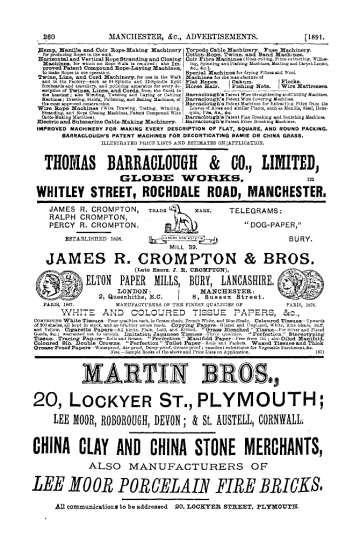 James R. Crompton and Brothers - Graces Guide