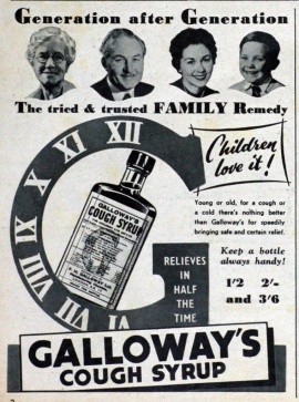 Galloway's Cough Syrup - Graces Guide