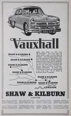 Shaw and Kilburn - Graces Guide