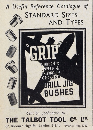 Talbot Tool Co - Graces Guide