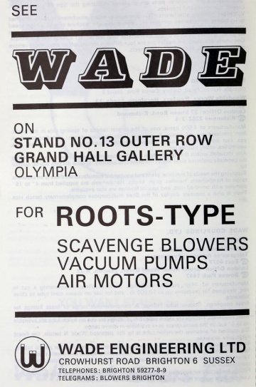 Wade Engineering - Graces Guide