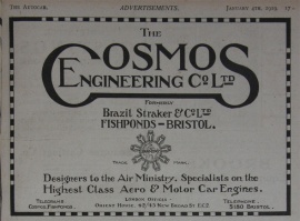 Cosmos Engineering Co - Graces Guide