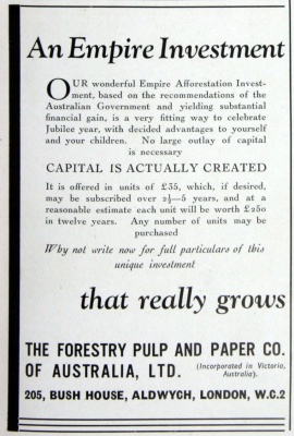 Forestry Pulp and Paper Co - Graces Guide