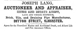 Joseph Lang - Graces Guide