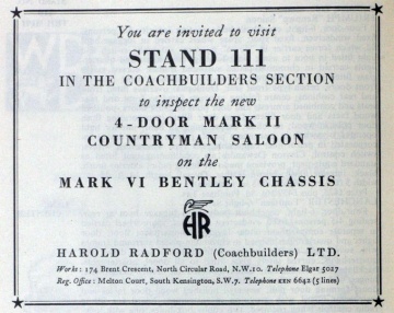 Harold Radford and Co Graces Guide
