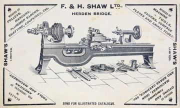F. and H. Shaw - Graces Guide
