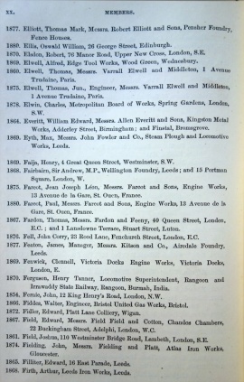 1880 Institution of Mechanical Engineers: Members - Graces Guide