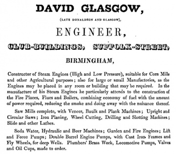 David Glasgow - Graces Guide