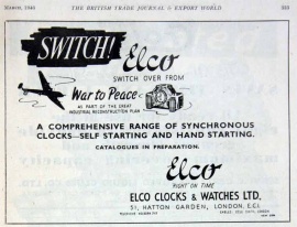 Elco Clocks and Watches - Graces Guide