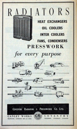 Coventry Radiator and Presswork Co - Graces Guide