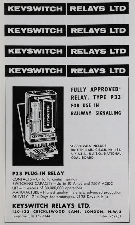 Keyswitch Relays - Graces Guide