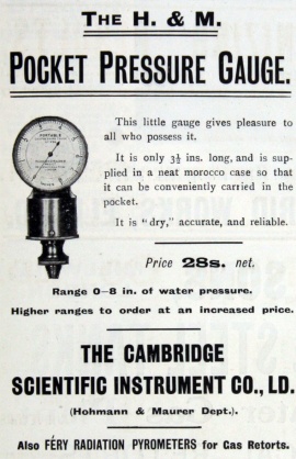 Cambridge Scientific Instrument Co - Graces Guide