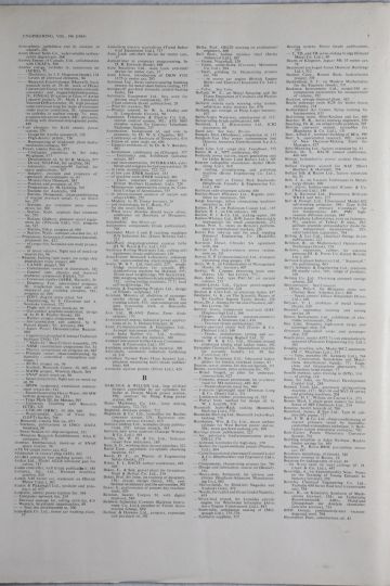 Engineering 1963 Jul-Dec: Index - Graces Guide