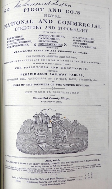 1842 Pigot's Directory - Graces Guide