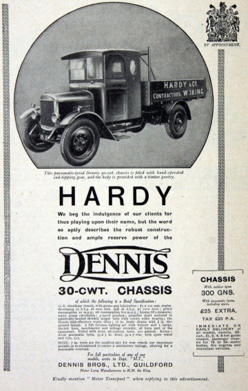 Dennis Brothers Graces Guide