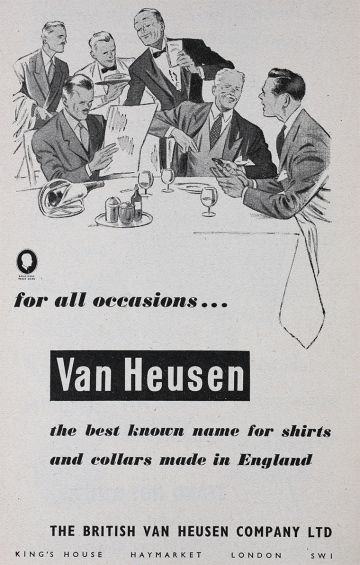 Lot De 4 Colliers Semi-rigides Vintage Van Heusen – Années 30, Fabriqué Au UK